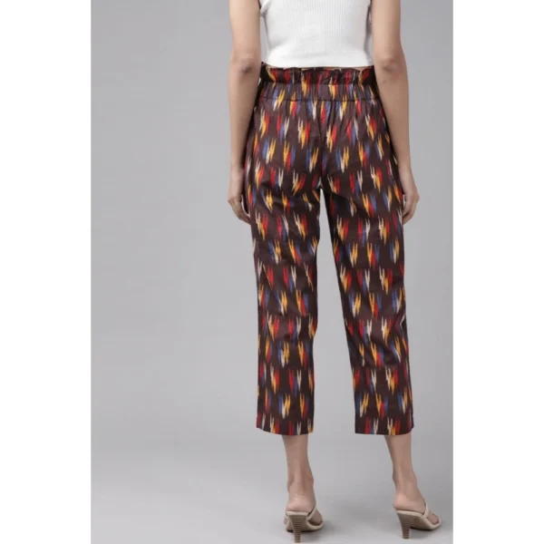 Generic Women's Casual Printed Cotton Trouser Pant (MultiColor) - Image 2