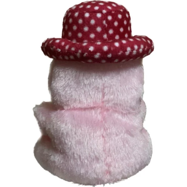 Generic Cap Teddy Bear with Heart (Pink) - Image 3