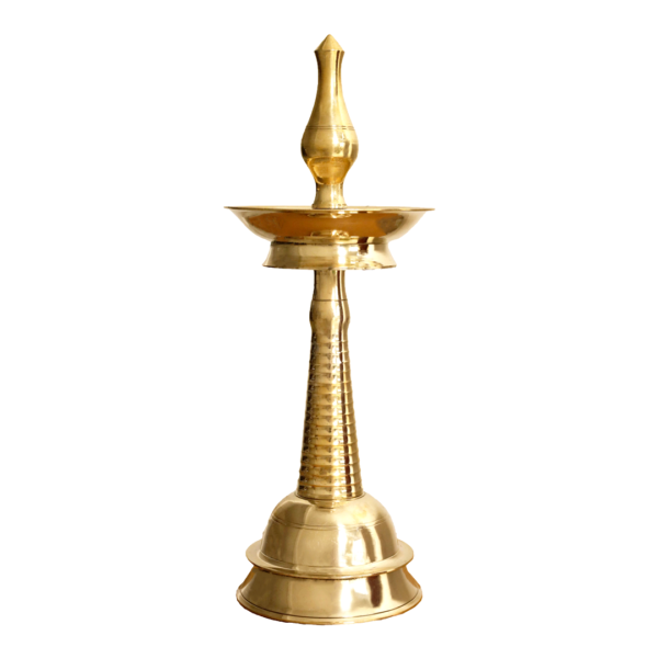 Traditional Brass Oil Lamp TCR (Nilavilakku) Unity Handicrafts